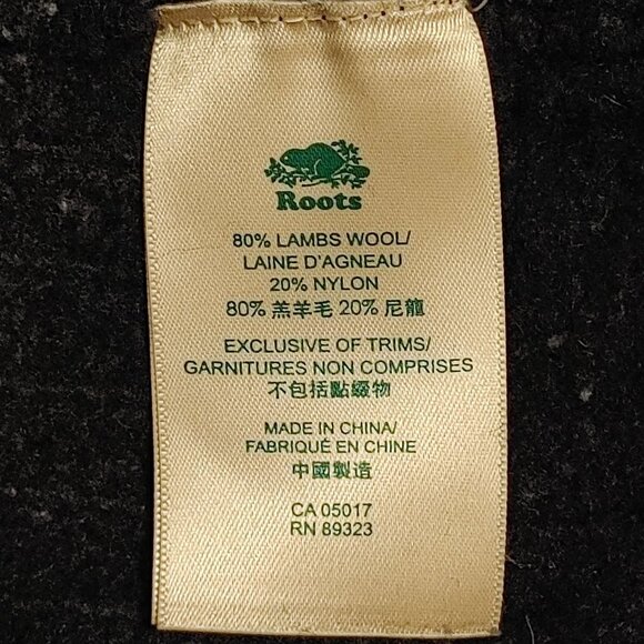 ATTRACTIVE Roots Cardigan Sweater Men's Size XL Professor Sweater LAMBS WOOL - Picture 8 of 9